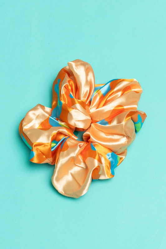 Peach Ring Scrunchie