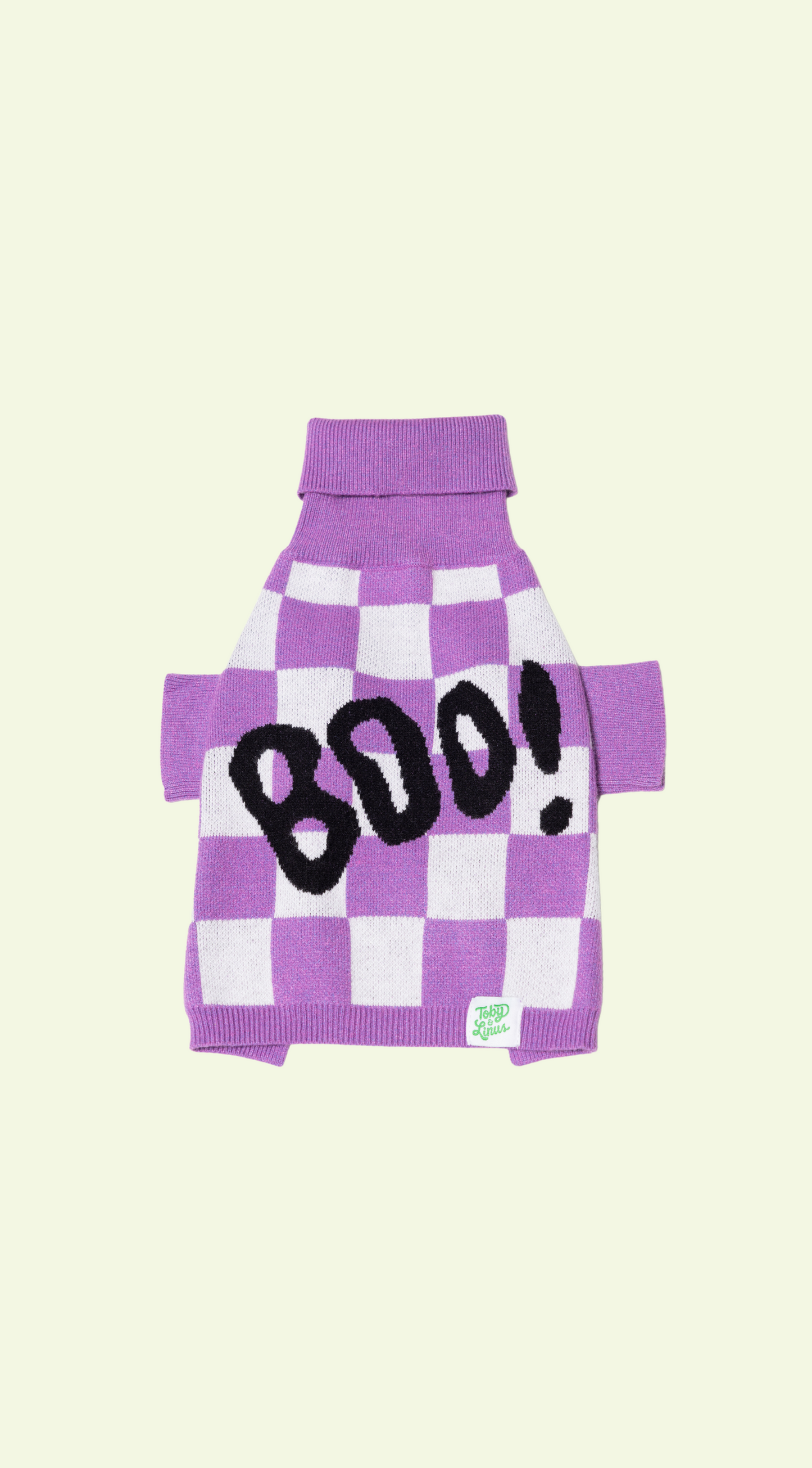 Purple People Eater Pet Sweater