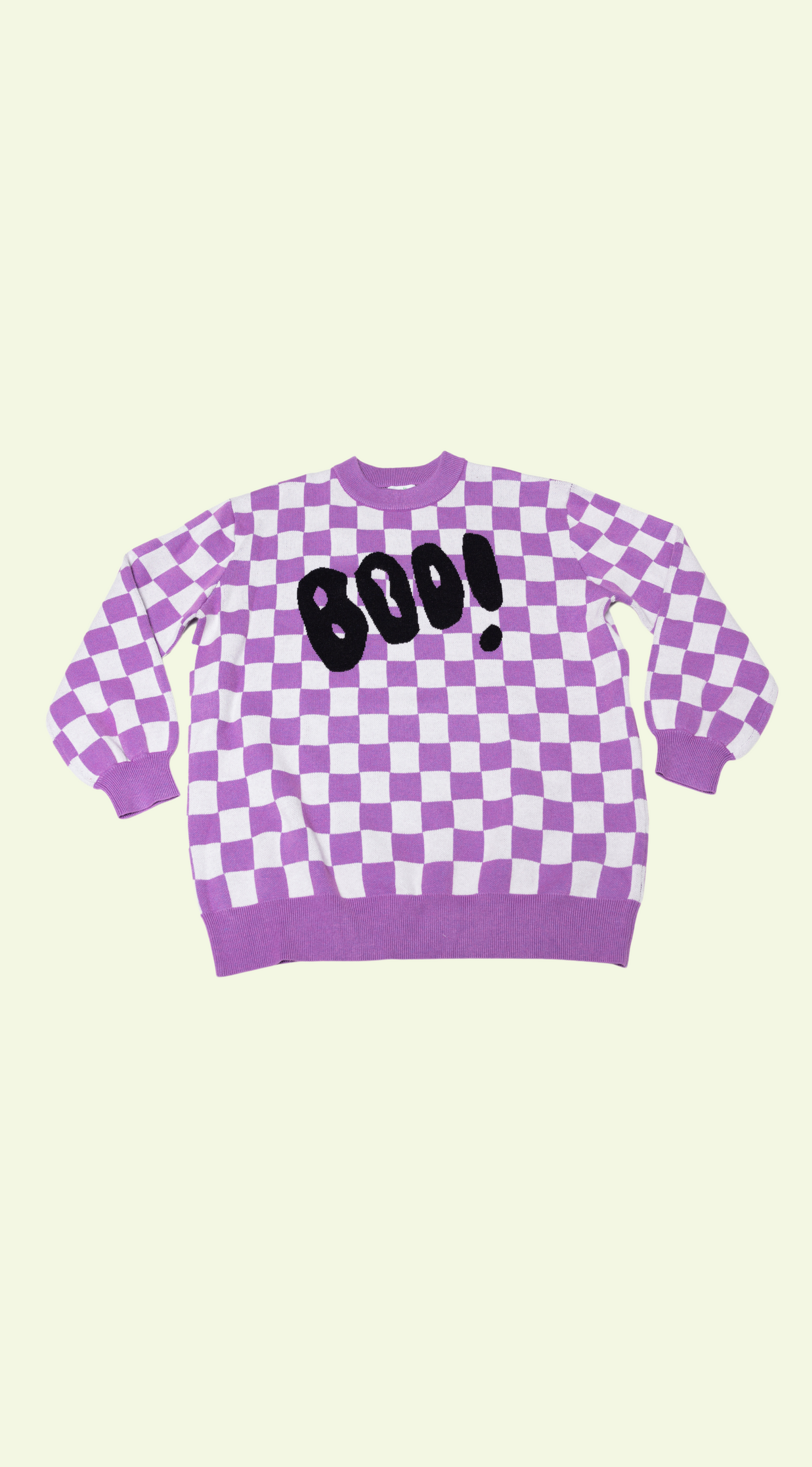 Purple People Eater Human Sweater