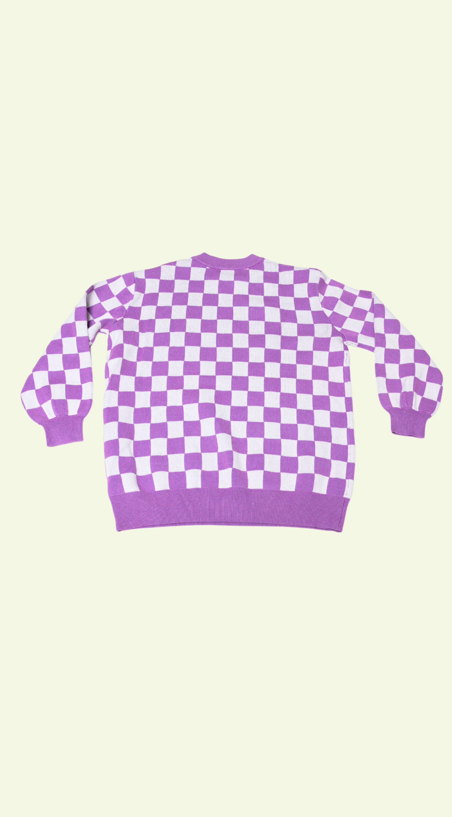 Purple People Eater Human Sweater