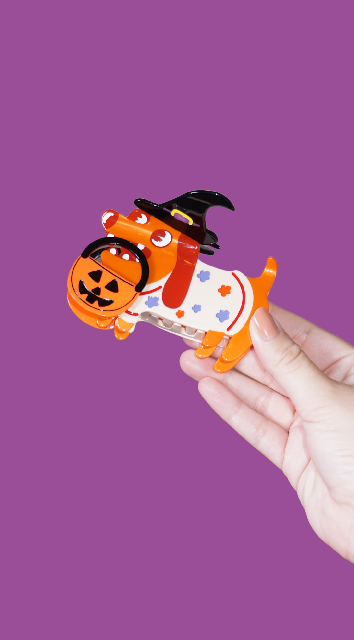 Halloween Horace Hair Clip